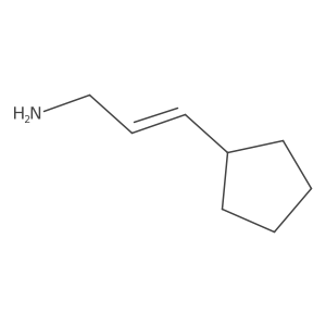 3-Cyclopentylprop-2-en-1-amine结构式