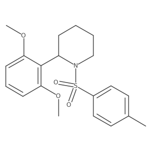 2-(2,6-Dimethoxyphenyl)-1-tosylpiperidine Structure