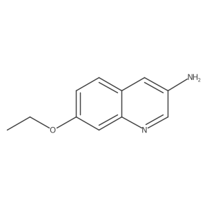 7-Ethoxyquinolin-3-amine Structure