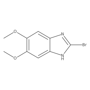 2-Bromo-5,6-dimethoxy-1H-benzo[d]imidazole Structure