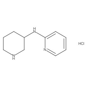 (R)-N-(piperidin-3-yl)pyridin-2-amine hydrochloride结构式