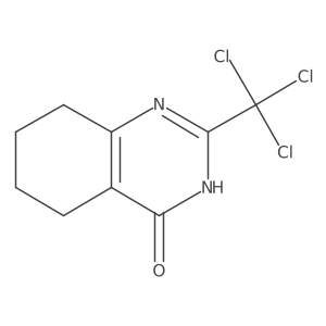 2-(trichloromethyl)-5,6,7,8-tetrahydro-4(3H)-quinazolinone Structure