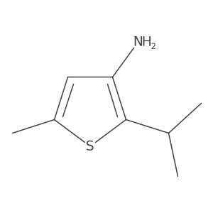 2-Isopropyl-5-methylthiophen-3-amine结构式