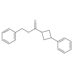 Benzyl 3-phenylazetidine-1-carboxylate Structure