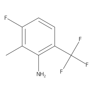 3-Fluoro-2-methyl-6-(trifluoromethyl)aniline Structure