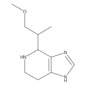 4-(1-methoxypropan-2-yl)-3H,4H,5H,6H,7H-imidazo[4,5-c]pyridine Structure