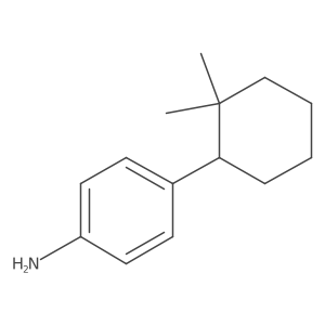 4-(2,2-Dimethylcyclohexyl)aniline Structure