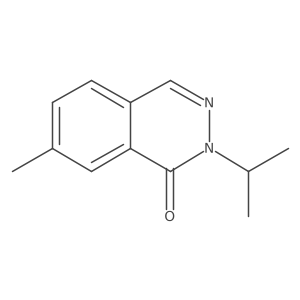 7-Methyl-2-(propan-2-yl)-1,2-dihydrophthalazin-1-one Structure
