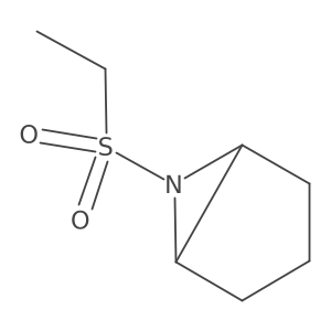 6-(Ethanesulfonyl)-6-azabicyclo[3.1.0]hexane Structure