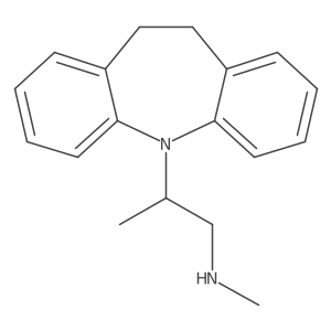 10,11-Dihydro-N,I(2)-dimethyl-5H-dibenz[b,f]azepine-5-ethanamine Structure