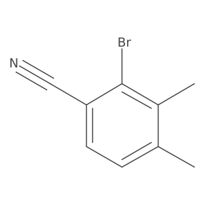 2-Bromo-3,4-dimethylbenzonitrile Structure