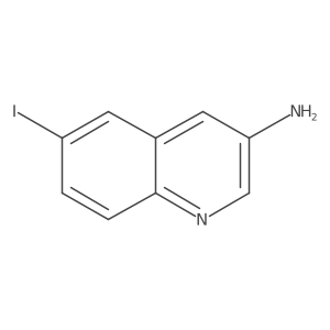 6-Iodoquinolin-3-amine结构式