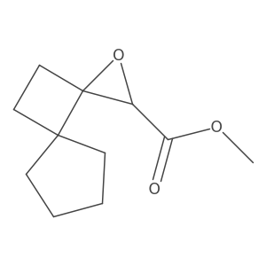 Methyl 1-oxadispiro[2.0.4^{4}.2^{3}]decane-2-carboxylate结构式