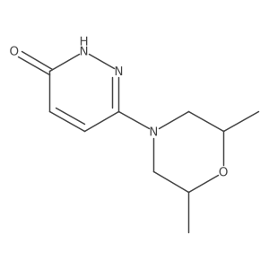 6-((2S,6R)-2,6-dimethylmorpholino)pyridazin-3-ol Structure