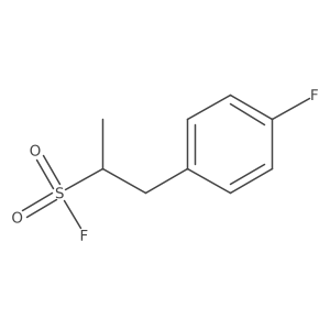 1-(4-Fluorophenyl)propane-2-sulfonyl fluoride结构式