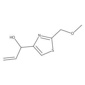 1-[2-(Methoxymethyl)-1,3-thiazol-4-yl]prop-2-en-1-ol Structure