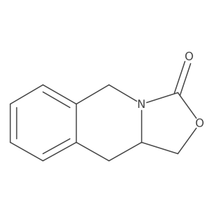 3H-Oxazolo[3,4-b]isoquinolin-3-one, 1,5,10,10a-tetrahydro-结构式