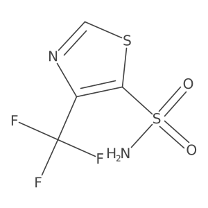 4-(Trifluoromethyl)-1,3-thiazole-5-sulfonamide Structure