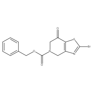 benzyl 2-bromo-7-oxo-4H,5H,6H,7H-[1,3]thiazolo[4,5-c]pyridine-5-carboxylate Structure