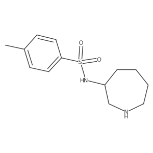 N-(Azepan-3-yl)-4-methylbenzenesulfonamide结构式