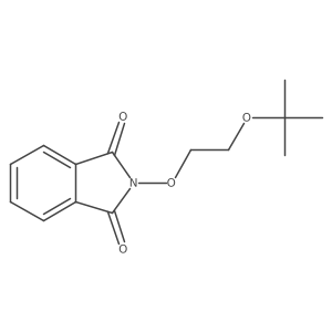 2-(2-tert-Butoxy-ethoxy)-isoindole-1,3-dione结构式