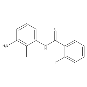 N-(3-amino-2-methylphenyl)-2-iodobenzamide Structure