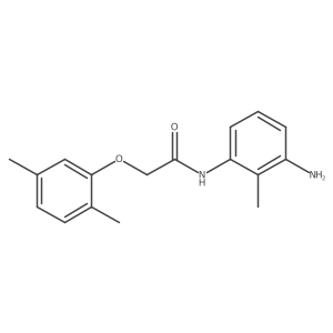 N-(3-Amino-2-methylphenyl)-2-(2,5-dimethylphenoxy)acetamide Structure