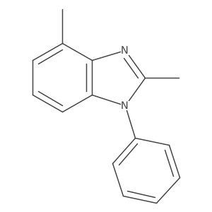 2,4-Dimethyl-1-phenyl-1H-benzimidazole结构式