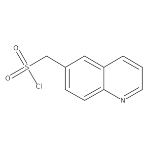 Quinolin-6-ylmethanesulfonylchloride结构式