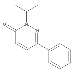 2-isopropyl-6-phenylpyridazin-3(2H)-one Structure