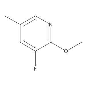 3-Fluoro-2-methoxy-5-methylpyridine结构式