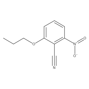 2-Nitro-6-propoxybenzonitrile Structure
