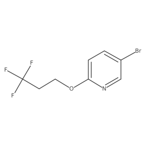 5-Bromo-2-(3,3,3-trifluoropropoxy)pyridine Structure