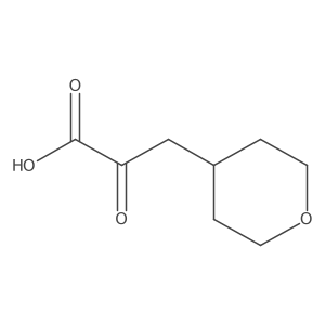 3-(Oxan-4-yl)-2-oxopropanoic acid结构式