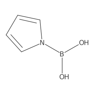(1H-Pyrrol-1-yl)boronic acid结构式