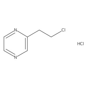 2-(2-Chloroethyl)pyrazine hydrochloride Structure