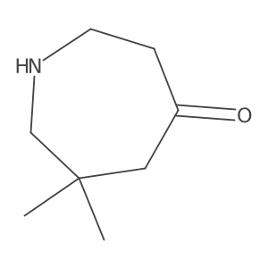 6,6-Dimethylazepan-4-one结构式