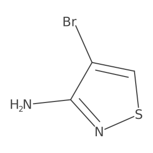 4-Bromo-1,2-thiazol-3-amine结构式