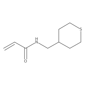 n-[(Thian-4-yl)methyl]prop-2-enamide Structure