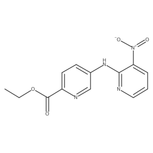 Ethyl 5-((3-nitropyridin-2-yl)amino)picolinate Structure