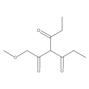 4-(2-Methoxyacetyl)heptane-3,5-dione Structure