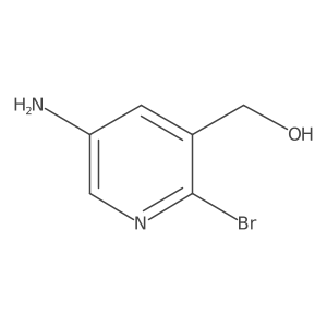 (5-Amino-2-bromopyridin-3-yl)methanol Structure