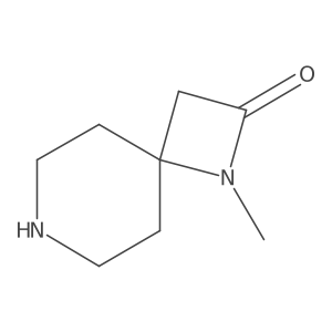 1-Methyl-1,7-diazaspiro[3.5]nonan-2-one Structure