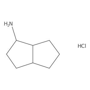 (1S,3AR,6aR)-octahydropentalen-1-amine hydrochloride结构式