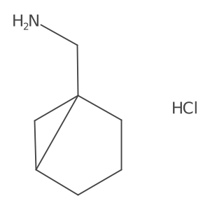 [(1R,5R)-1-Bicyclo[3.1.0]hexanyl]methanamine;hydrochloride Structure