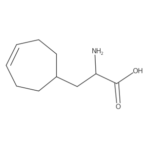 2-Amino-3-(cyclohept-4-en-1-yl)propanoic acid Structure