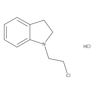 1-(2-Chloroethyl)indoline hydrochloride结构式