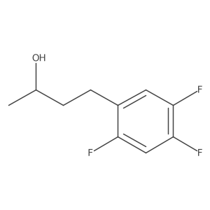(2R)-4-(2,4,5-trifluorophenyl)butan-2-ol Structure