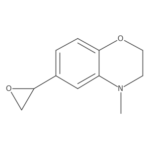 4-methyl-6-[(2S)-oxiran-2-yl]-3,4-dihydro-2H-1,4-benzoxazine Structure