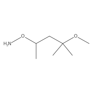 O-(4-methoxy-4-methylpentan-2-yl)hydroxylamine Structure